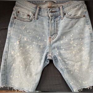 Abercrombie Kids Light Blue Denim Shorts